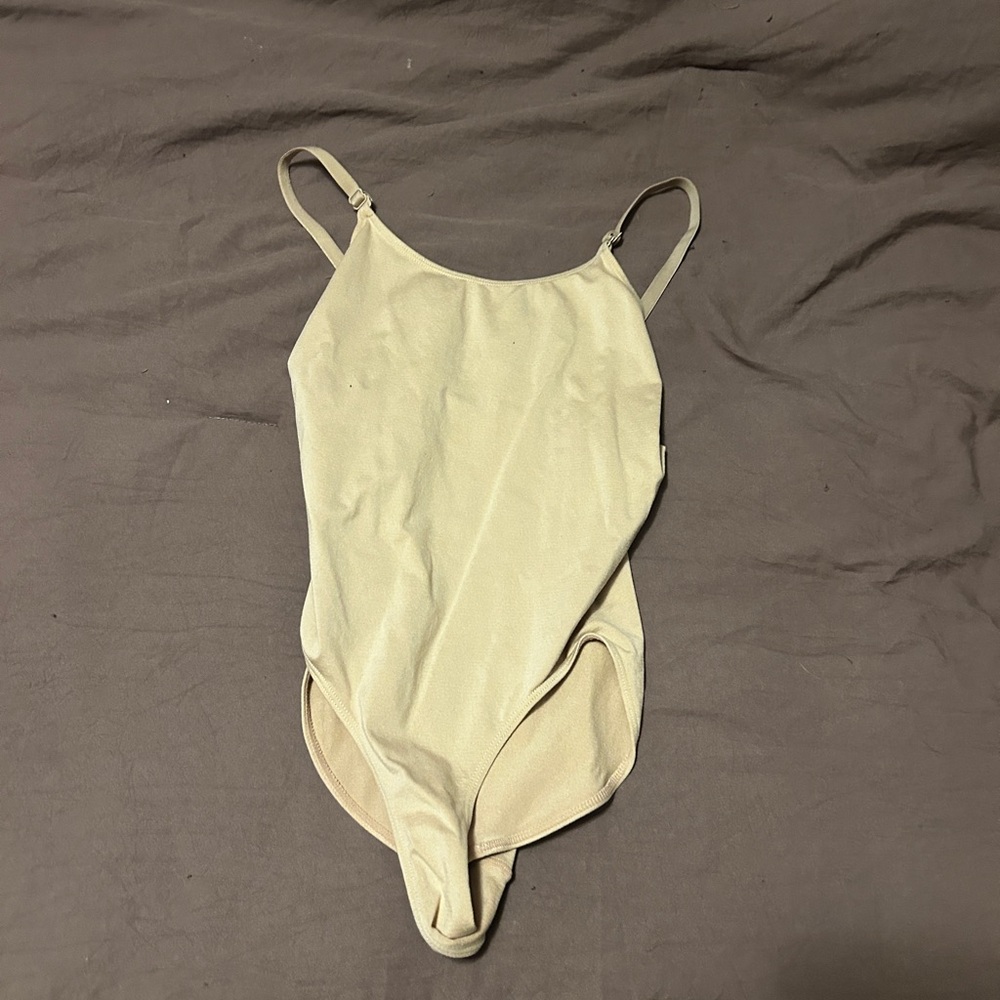 Cream Kids One Piece Swimsuit